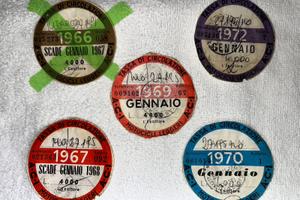 Bollo ACI originale per motocicli vintage