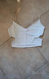 Top Bianco Basic Calliope -Taglia S