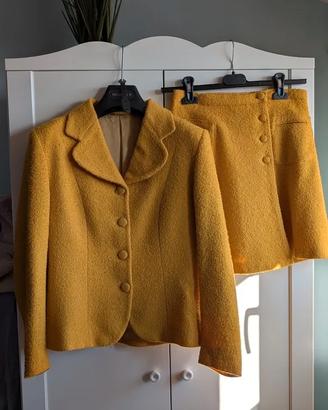 tailleur bon ton in lana bouclé