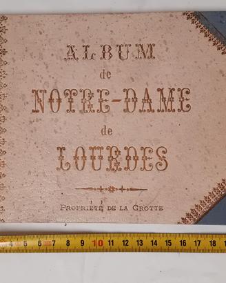 ANTICO LIBRO "NOSTRA SIGNORA DI LOURDES" 