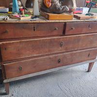 Mobile in legno originale fatto a mano del 1800