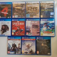 Giochi PS4/PS5 Uncharted Spiderman etc