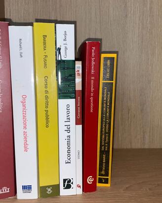 Pacchetto manuali universitari Scienze Politiche