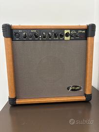 Amplificatore chitarra acustica Stagg 20AAR