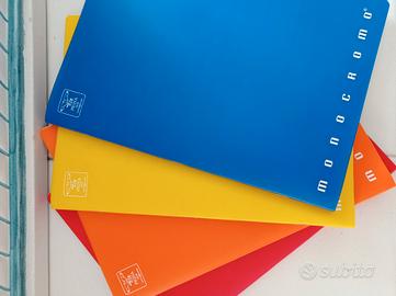 4 quaderni a quadretti piccoli Pigna