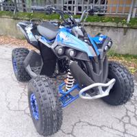 NEW QUAD RENEGADE 125cc R8 MAXI BLU SPORT