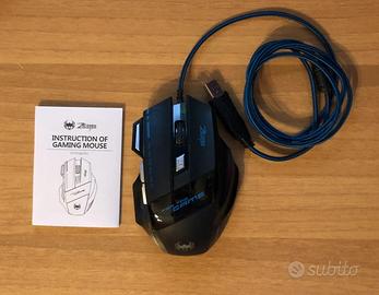 Mouse Gaming Zelotes T80 – 7200 DPI LED