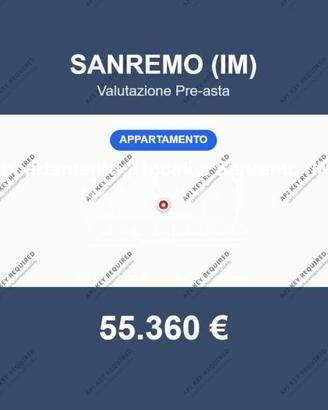 Immobile in asta di 54 m² a Sanremo
