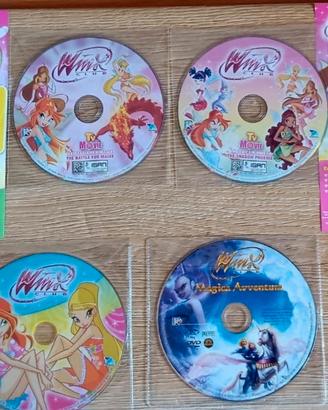 Winx Club Stock 4 Dvd misti in bustina