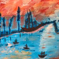 Replica Monet Dipinto a mano