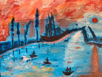 Replica Monet Dipinto a mano