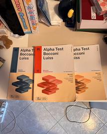 Set Alpha Test Bocconi / Luiss (3 libri)