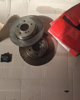 Dischi freni posteriori Brembo e pattini Textar