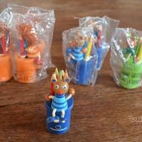 Mentadent gadget pubblicitario colori in legno