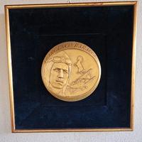 QUADRO COMMEMORATIVO FRANCESCO BARACCA VINTAGE