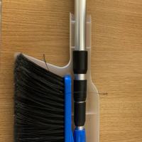 Scopa telescopica con paletta