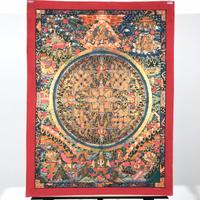 Thangka - Illuminazione Buddha - Dipinto Tibetano