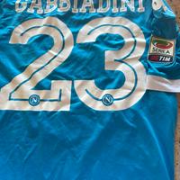 Maglia Ssc Napoli indossata