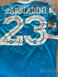 Maglia Ssc Napoli indossata