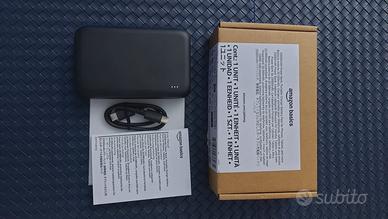  Powerbank Amazon Basics 20000mAh – 15W 3 uscite