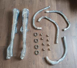 marmitta completa sito per Honda Cb 500 four