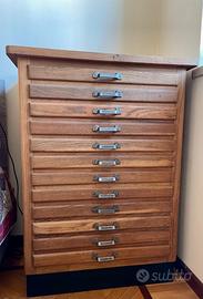 Cassettiera da tipografo