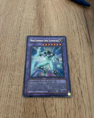 Neos luminoso eroe elementare yu-gi-oh 1a edizione