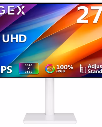 Monitor Z-Edge AGEX 27" 4K UHD Bianco – NUOVO