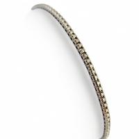 Bracciale Tennis ct 0,60-20cm Oro Bianco 18kt-750