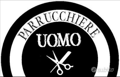 Negozio con attività di parrucchiere uomo