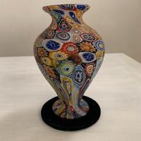 ANTICO VASO MURRINE MILLEFIORI LIBERTY