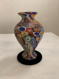 ANTICO VASO MURRINE MILLEFIORI LIBERTY