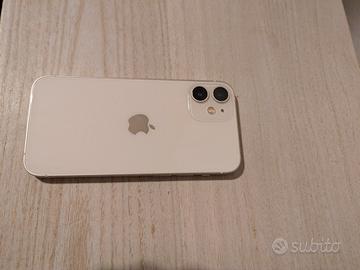 iPhone 12 mini bianco - batteria nuova