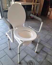 Comoda - sedia per igiene  invalidi
