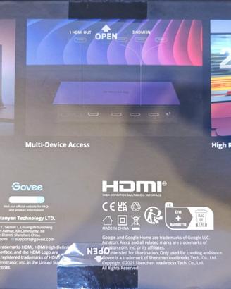 Retroilluminazione LED Goove Sync Box Barre RGB