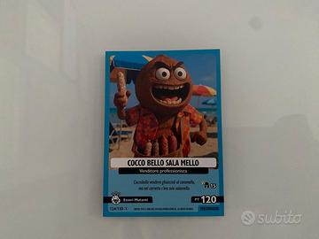 Carta brainrot cocco bello sala mello