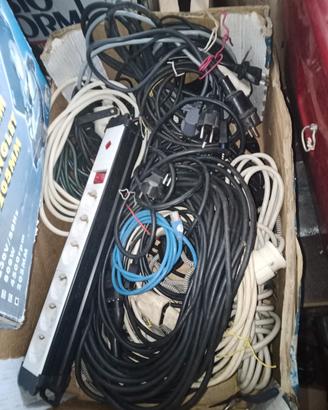 cavi elettrici e materiale idraulico 
