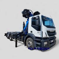 IVECO STRALIS 360 SCARRABILE CON GRU E POLPO EUR