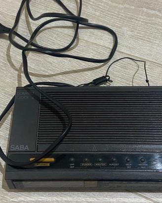 Radiosveglia vintage,Saba elettrica.