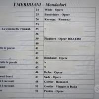 8 cofanetti "I Meridiani" Mondadori