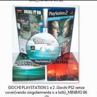 GIOCHI GAMECUBE,PLAYSTATION 1 e 2 ORIGINALI