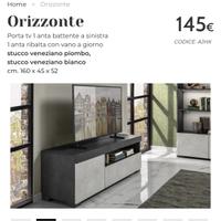 Mobiletto porta TV ORIZZONTE di MondoConvenienza