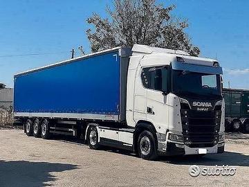 Scania s 520 int km 495mila + kogel centinato 2018