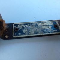 vecchio saldatore a benzina