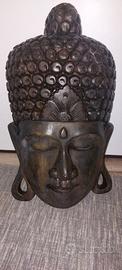 Budda maschera legno