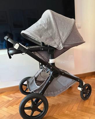 Passeggino bugaboo fox grigio melange