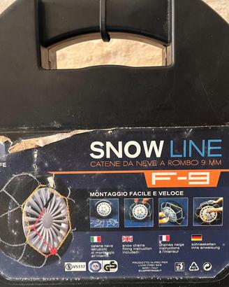 catene da neve nuove mai usate