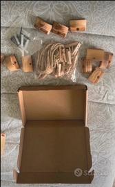 Corda con mollettine per foto