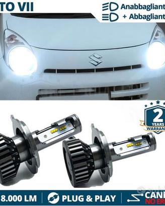 KIT LED H4 per Suzuki Alto 7 Luci Bianche CANbus