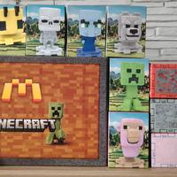 Raro set Minecraft x mcdonald's - limited edition 